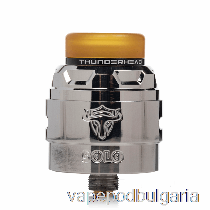 Vape Технически характеристики Thunderhead Creations Tauren Solo V1.5 24mm Rda Polish Ss